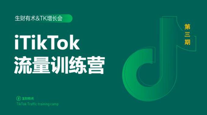 2020最新TikTok流量增长训练营（完结）附PPT-婷好网络资源库