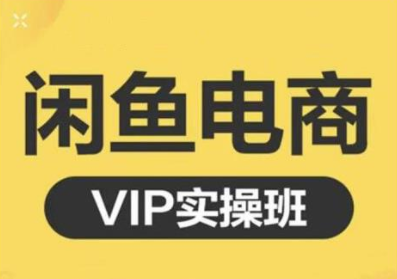 鱼客·闲鱼电商零基础入门到进阶VIP实战课程，帮助你掌握闲鱼电商所需的各项技能-婷好网络资源库