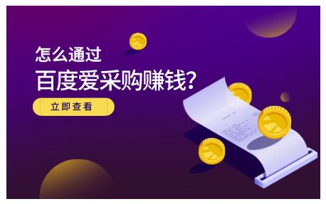 大王·怎么通过百度爱采购赚钱，已经通过百度爱采购完成200多万的销量-婷好网络资源库