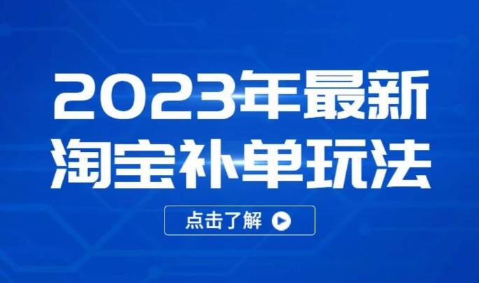 2023年最新淘宝补单玩法，18节课让教你快速起新品，安全不降权-婷好网络资源库