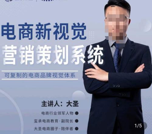 大圣·电商新视觉营销策划系统，可复制的电商品牌视觉识别系统-婷好网络资源库