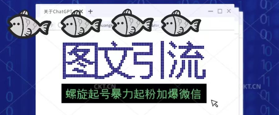 2023年价值1980的图文引流创业粉螺旋起好技术暴力起粉加爆微信-婷好网络资源库