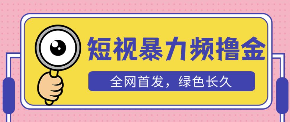 外面收费1680的短视频暴力撸金，日入300+长期可做，赠自动收款平台-婷好网络资源库