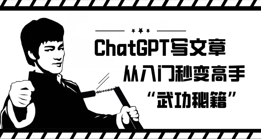 ChatGPT写文章，从入门秒变高手的‘武功秘籍’【揭秘】-婷好网络资源库