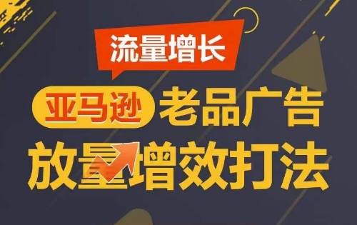 流量增长 亚马逊老品广告放量增效打法，短期内广告销量翻倍-婷好网络资源库