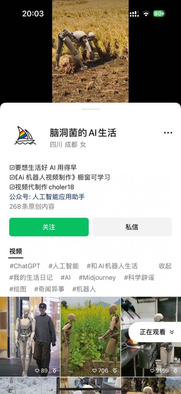 图片[3]-（10308期）24最新爱奇艺创作者分成计划，简单搬运生成AI机器人视频，单日变现四位数