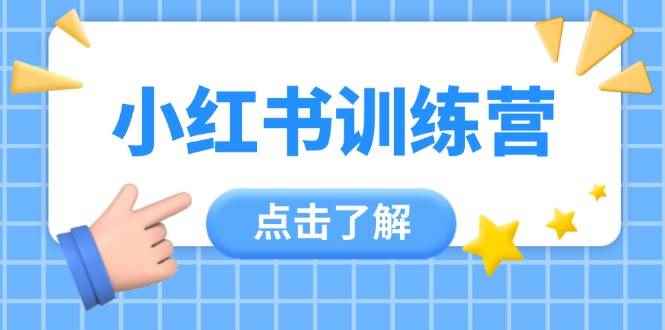 （14545期）小红书训练营，助小白入门，掌握技巧变达人，课程实操又全面（12节课）